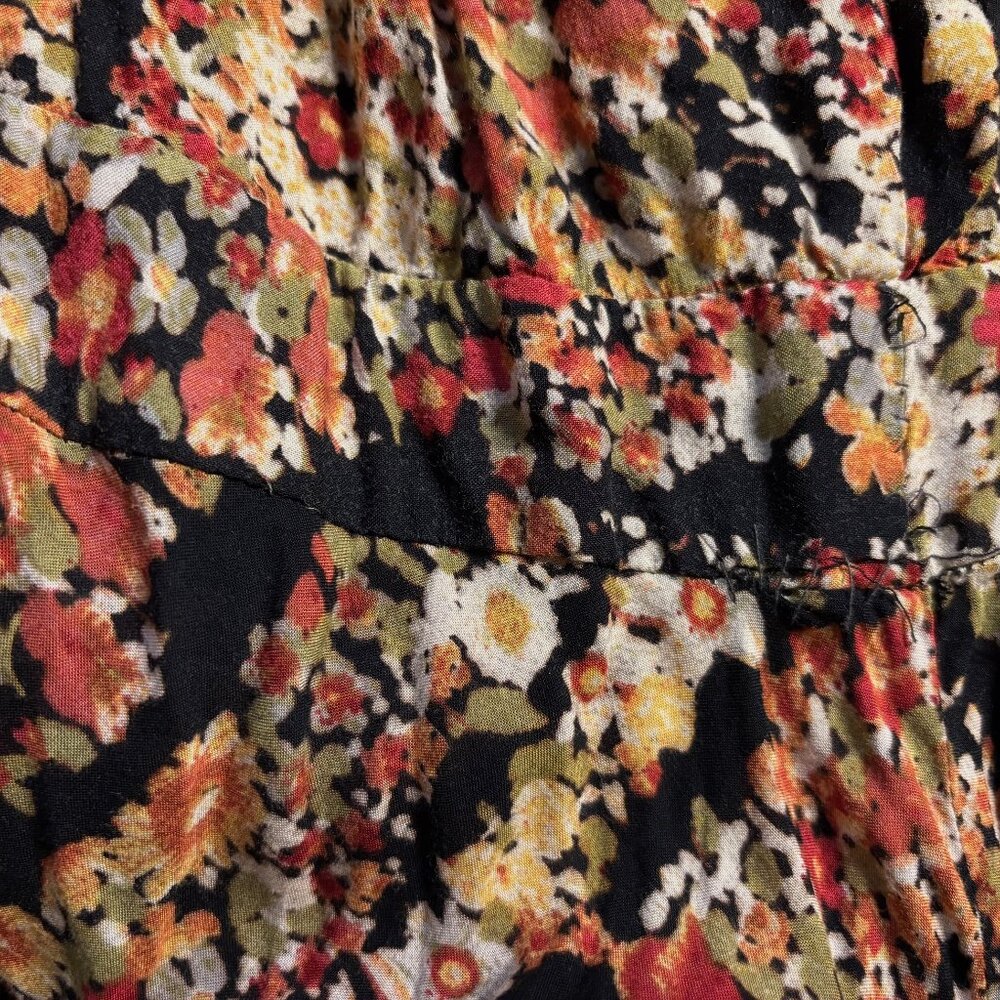 FREE PEOPLE sleeveless maxi floral dress S 4/6 - Picture 7 of 7